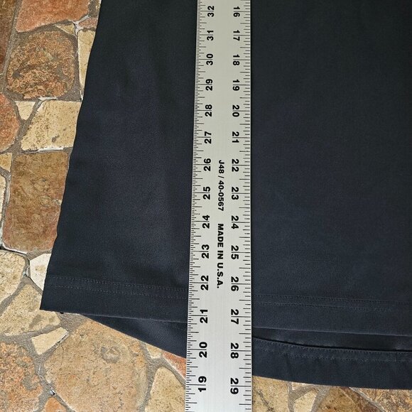 New Era Mens Black Short Sleeve Quarter-Zip Shirt Lightweight, Small, Baseball - Picture 9 of 9